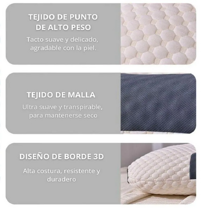 ALMOHADA ORTOPÉDICA CERVICAL ERGONÓMICA SUEÑOPLENO + ENVÍO GRATIS